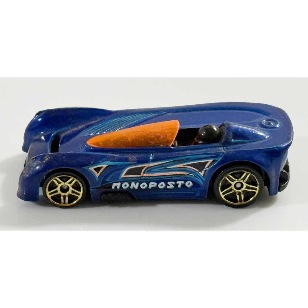 Hot Wheels‎ Monoposto Toy Car Kids 1:64 Blue Diecast Concept Racer